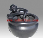 塑雕2-龙山黑陶，山东特产，黑陶商务礼品